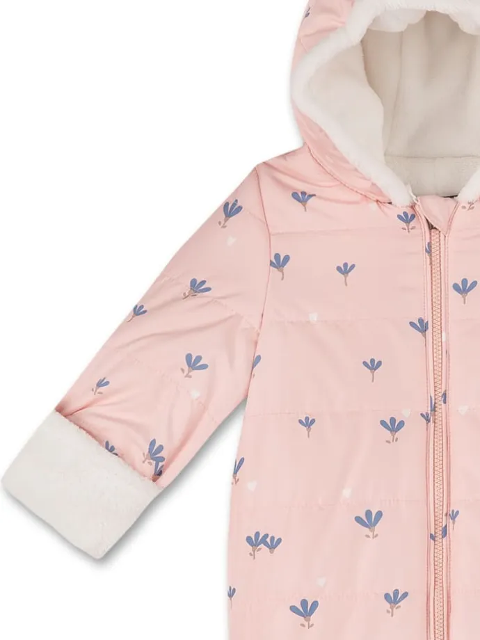 Winteroverall in Rosa