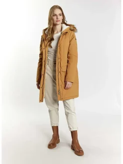 Winterparka in Hellbraun