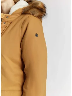 Winterparka in Hellbraun
