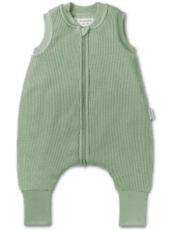 Winterschlafsack mit Beinen "Matti" in Grün - 2 TOG