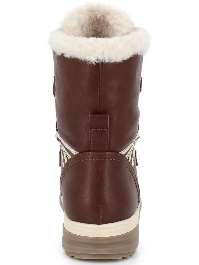 Winterstiefel "Abigail" in Braun