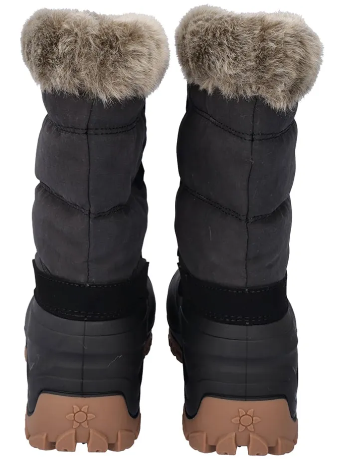 Winterstiefel in Schwarz