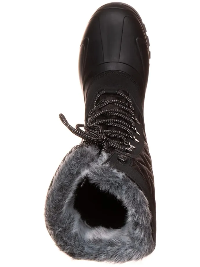 Winterstiefel "Nietos" in Schwarz