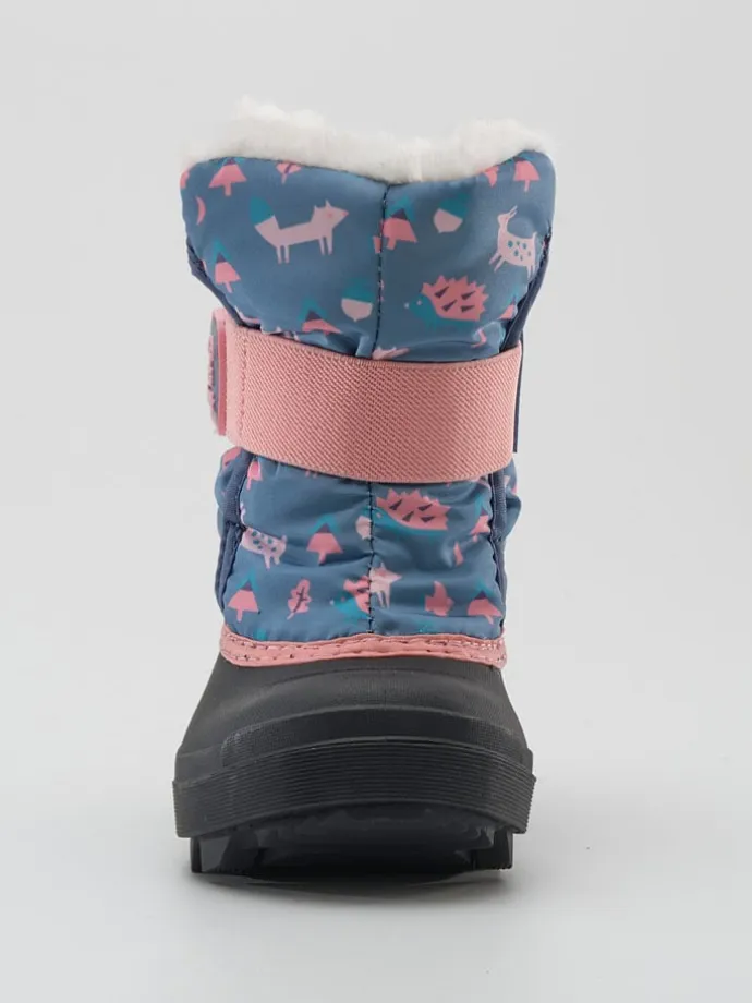 Winterstiefel "Snowbug 7" in Hellblau/ Rosa