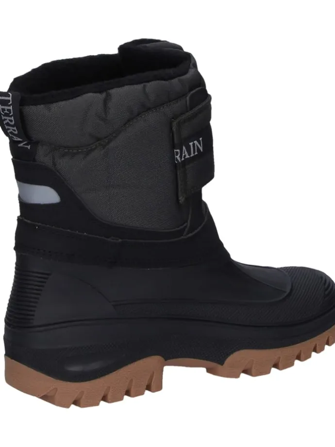 Winterstiefel Spirale Tommy Klett in schwarz/grün