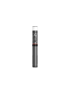 WiWU - Selfie Stick Wi-SE003 mit Stativfunktion und LED-Licht in Schwarz