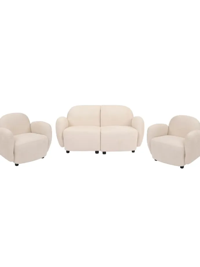 Wohnzimmer-Set P33, Creme