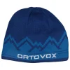 Woll-Beanie in Blau