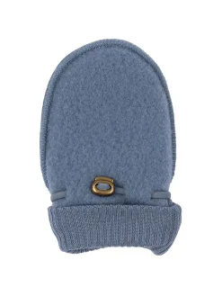 Wollfäustlinge in Blau