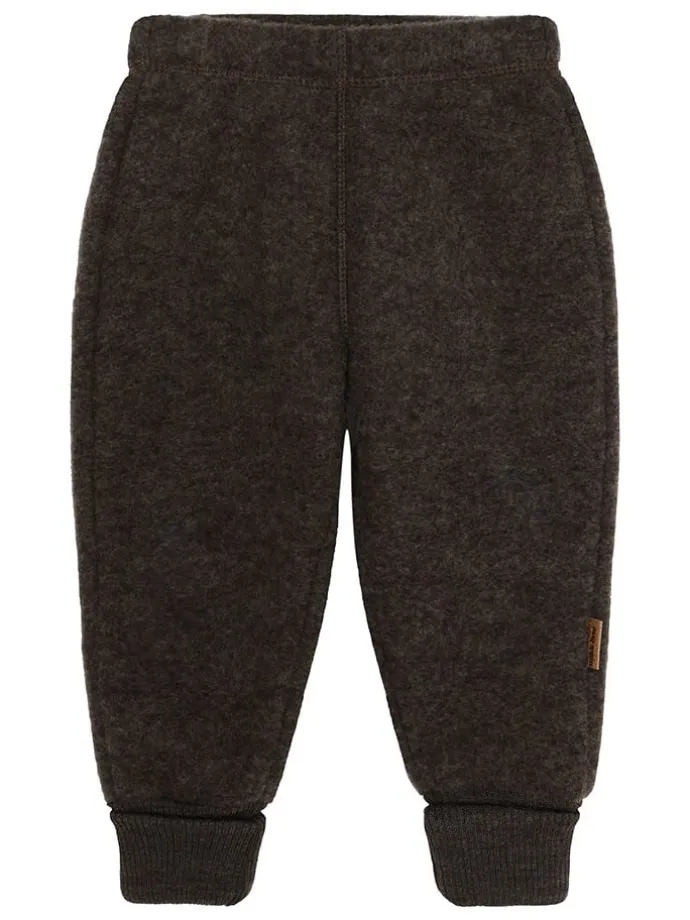 Wollhose in Dunkelbraun