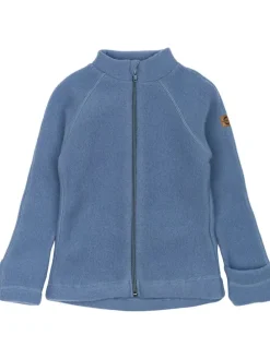Wolljacke in Blau