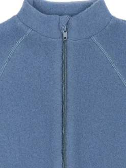 Wolljacke in Blau