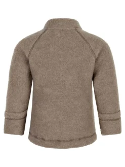 Wolljacke in Hellbraun