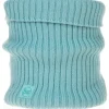 Woll-Loopschal in Türkis