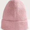 Wollmütze in Rosa
