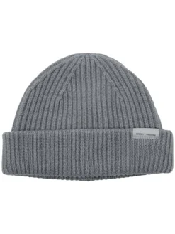 Wollmütze JACPREM Wool Beanie in Grau