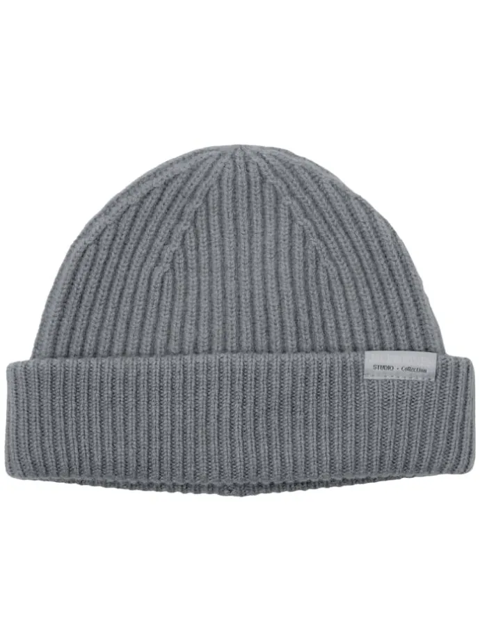 Wollmütze JACPREM Wool Beanie in Grau