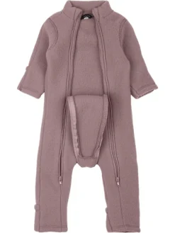 Wolloverall in Rosa