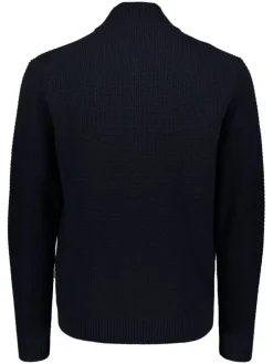 Wollpullover in Dunkelblau