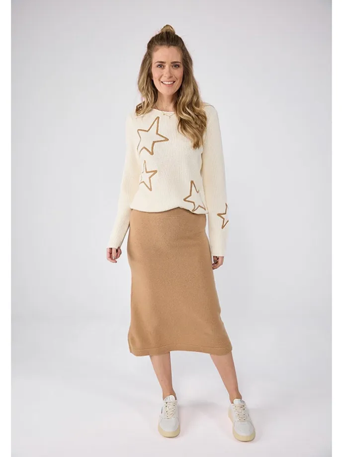 Wollrock "Tania" in Camel