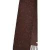 Woll-Schal "Solid Yuta" in Braun - (L)210 x (B)26 cm