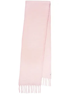 Woll-Schal "Solid Yuta" in Rosa - (L)210 x (B)26 cm