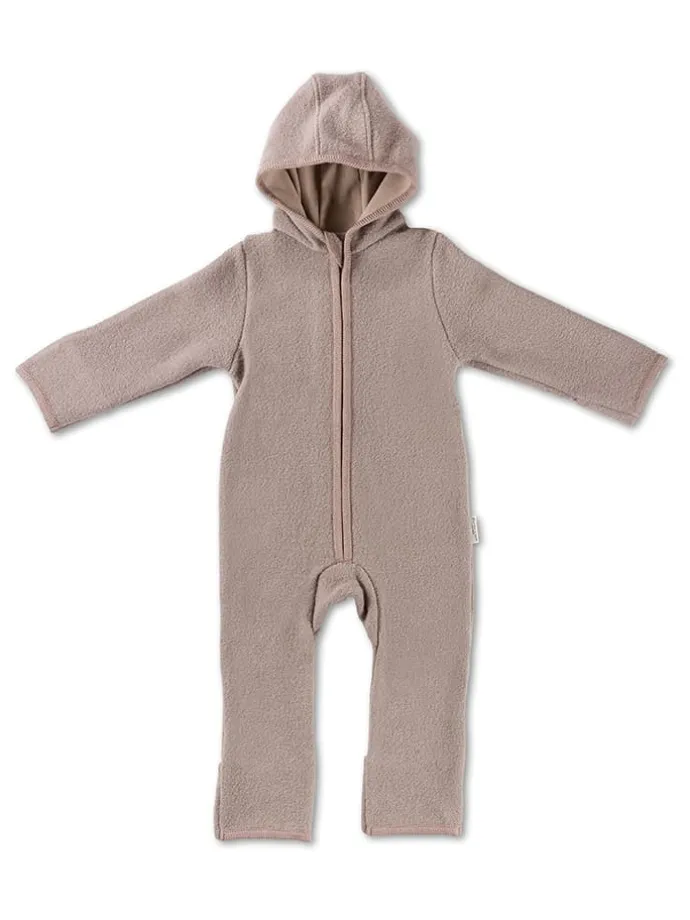 Wollwalk-Overall in Beige