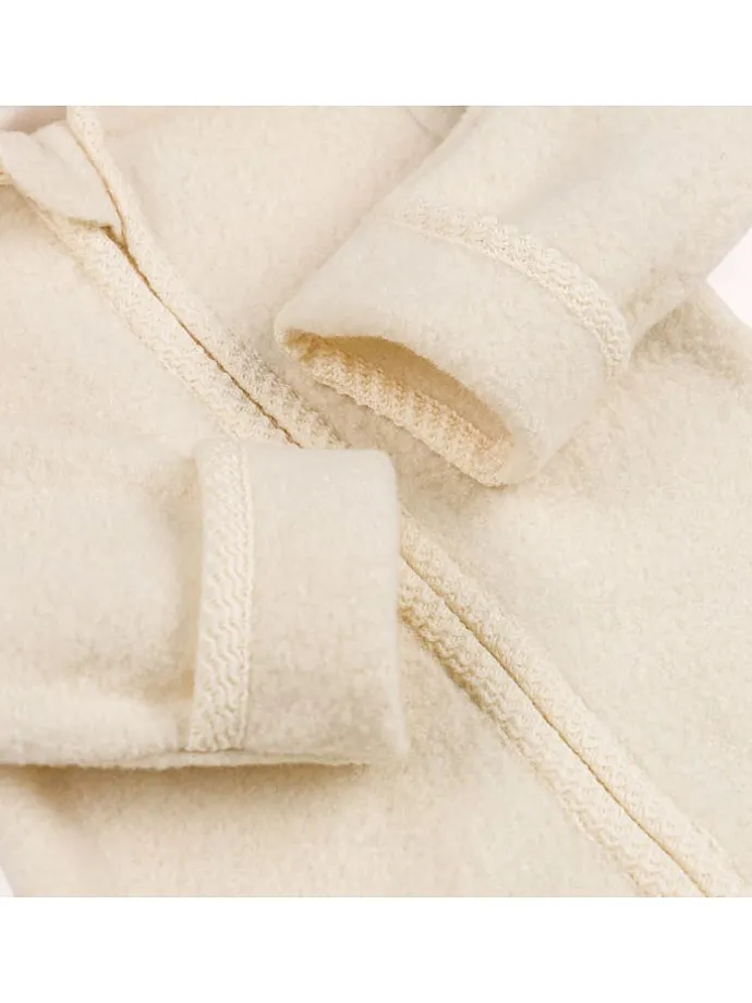 Wollwalk-Overall in Creme