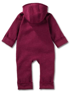 Wollwalk-Overall in Lila