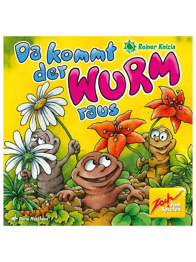 Würfelspiel "Da kommt der Wurm raus" - ab 5 Jahren