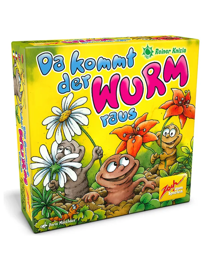 Würfelspiel "Da kommt der Wurm raus" - ab 5 Jahren