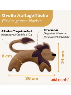 Wärmekissen 100 % Bio-Baumwolle, Körnerkissen