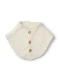 Wärmendes Halstuch - Shearling in Weiß ab 0 Monate