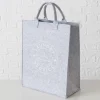 Wäschebeutel ''Laundrie'' in Hellgrau - (B)40 x (H)50 x (T)20 cm