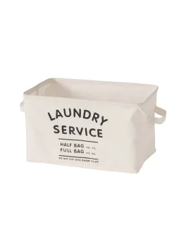 Wäschekorb ''Laundy'' in Beige - (B)35,5 x (H)21 x (T)22,5 cm