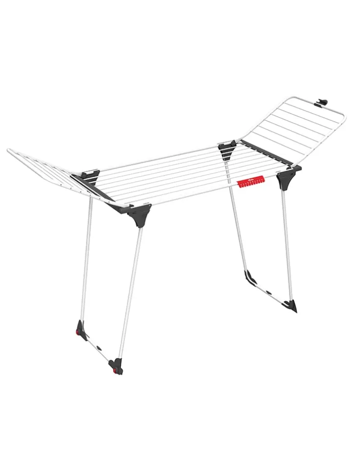 Wäscheständer "King" in Weiß/ Schwarz - (B)174 x (H)91 x (T)57 cm