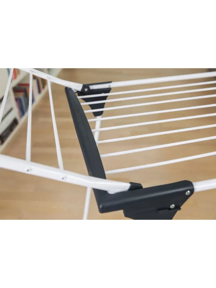 Wäscheständer "King" in Weiß/ Schwarz - (B)174 x (H)91 x (T)57 cm