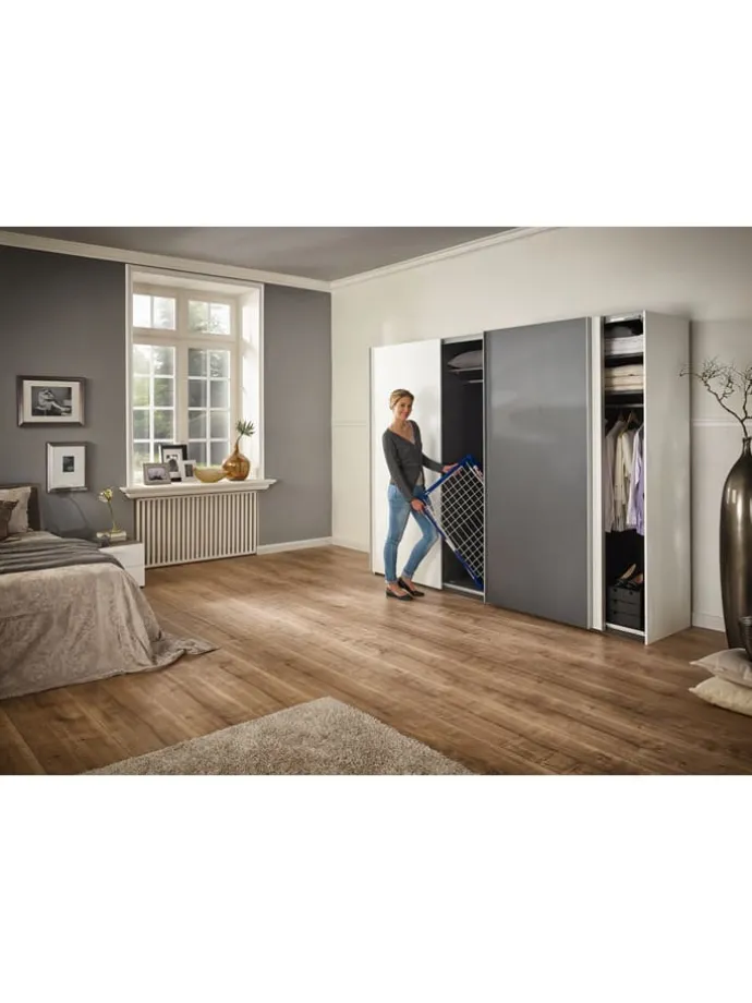 Wäscheständer "Pegasus 180 Solid" in Dunkelblau - (B)157 x (H)87 x (T)66 cm