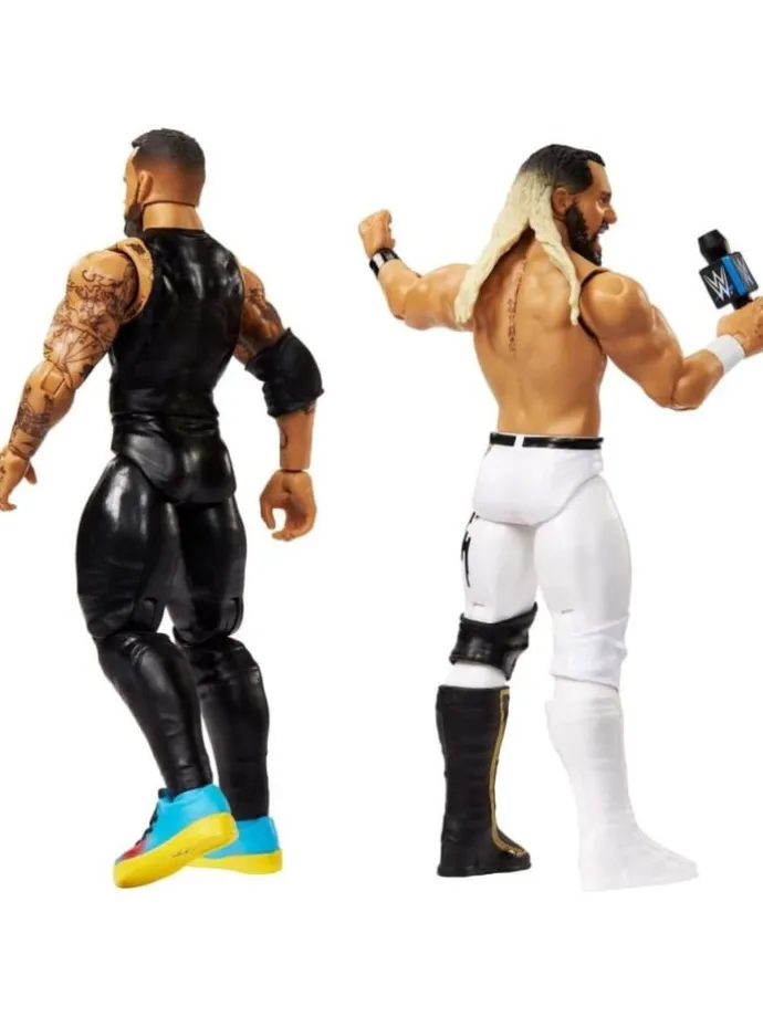 WWE CM Punk V Seth Freakin Rollins 2 Pack Series 23 Wrestling Action Figur