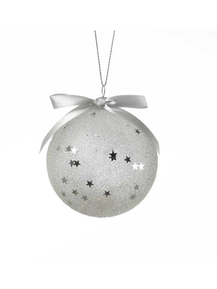 12x Christbaumkugeln Weihnachtskugeln bruchfest 2 Designs D: 8cm transparent