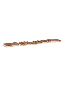 3x Hängebrücke in Natur - (B)55 x (T)10 cm