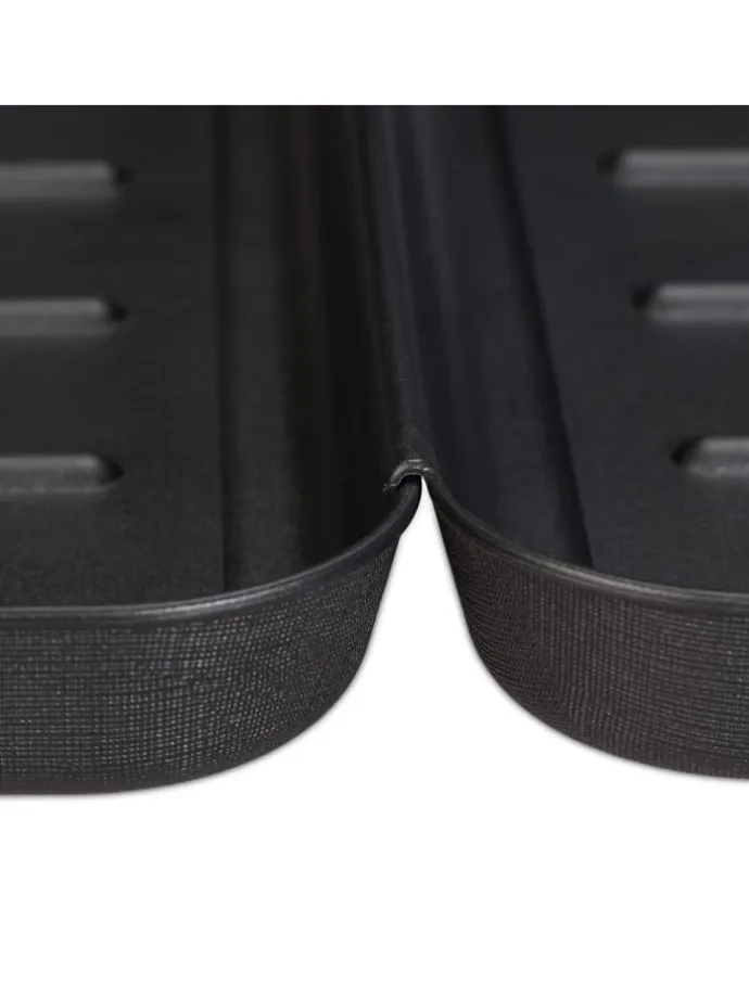 3x Schuhabtropfschale in Schwarz