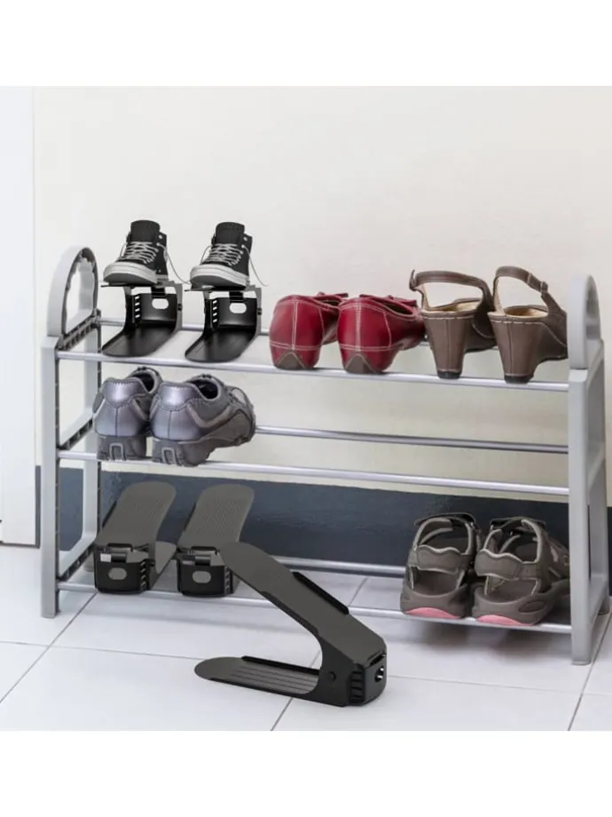 10x Schuhstapler in Schwarz
