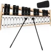 Xylophon 27 Noten Glockenspiel in Schwarz
