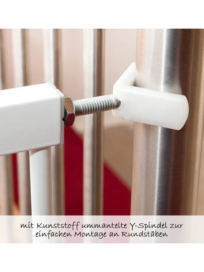 Y-Spindel für Rundstäbe in weiss