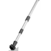 4-Zack Fugenkratzer in Schwarz/ Silber - Ø 10 cm