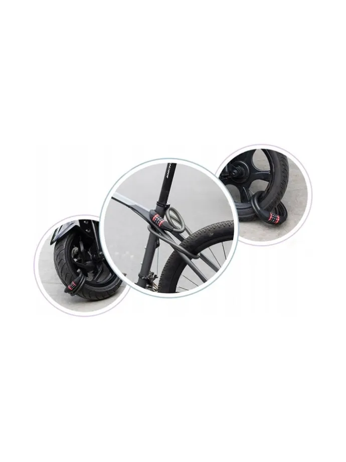 Zahlenschloss RKS507-1BK 1,8m