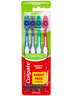 Zahnbürsten "Premium Clean Medium" - 4 Stück