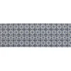 Zuschneidbarer Teppich "Mosaic" in Blau - (L)200 x (B)65 cm
